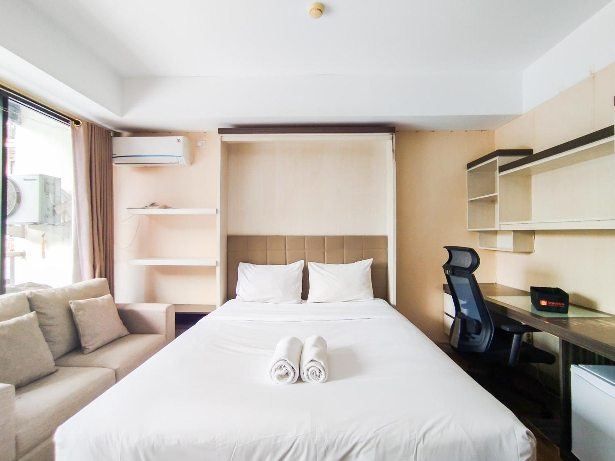 Simply And Comfy Studio Room Apartment Beverly Dago By Travelio Bandung Eksteriør bilde