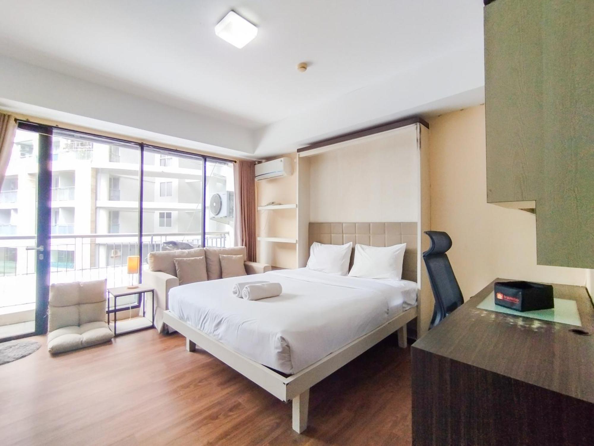Simply And Comfy Studio Room Apartment Beverly Dago By Travelio Bandung Eksteriør bilde